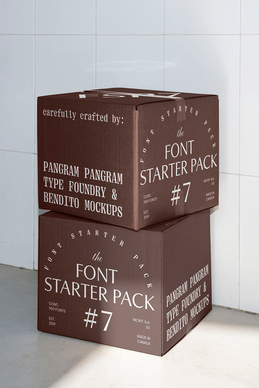 Le Starter pack typo Pangram Pangram