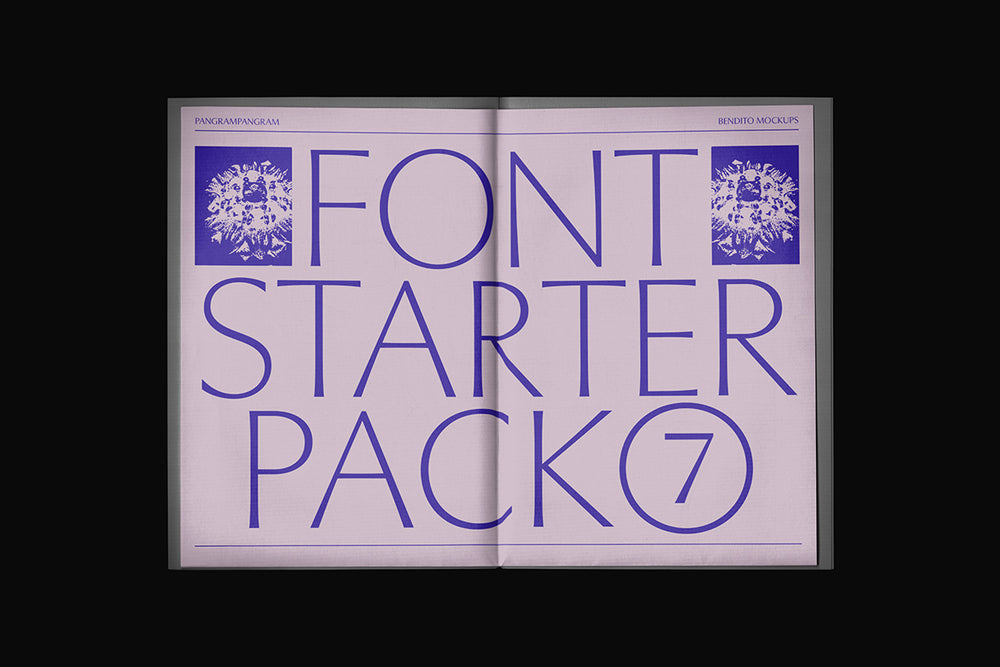 Le Starter pack typo Pangram Pangram
