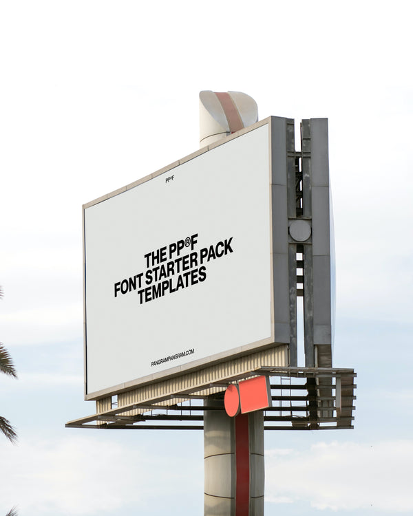 The Pangram Pangram® Font Starter Pack 6