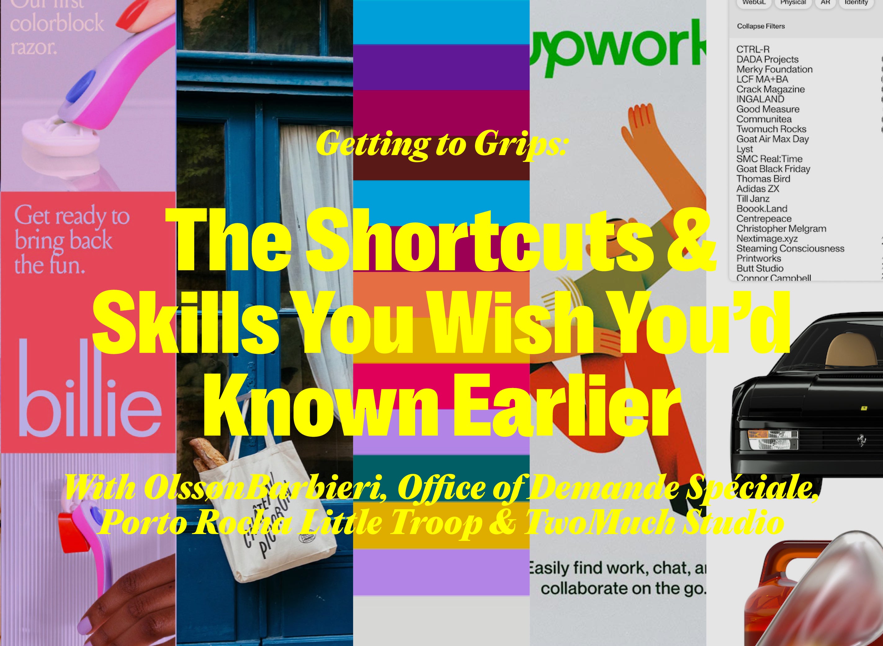 Getting to Grips: The Shortcuts and Skills You Wish You’d Known Earlier