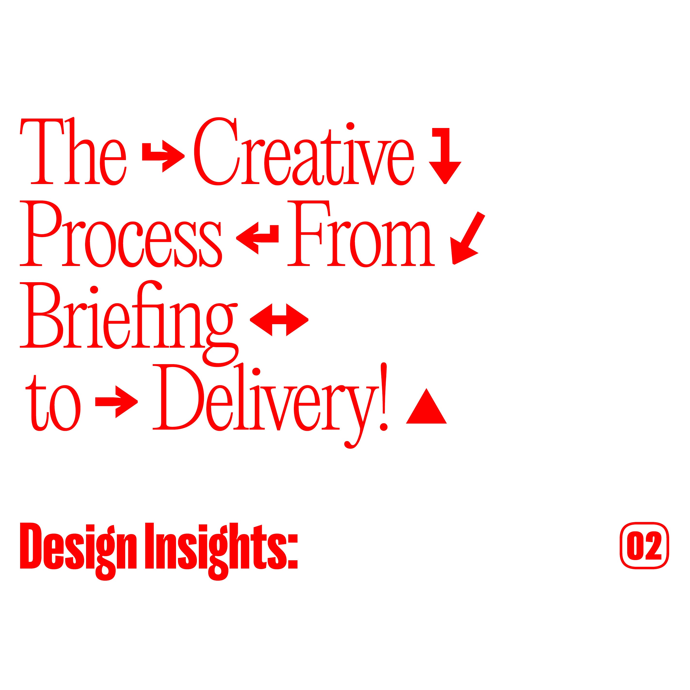 Design Insights: The Creative Process from Briefing to Delivery