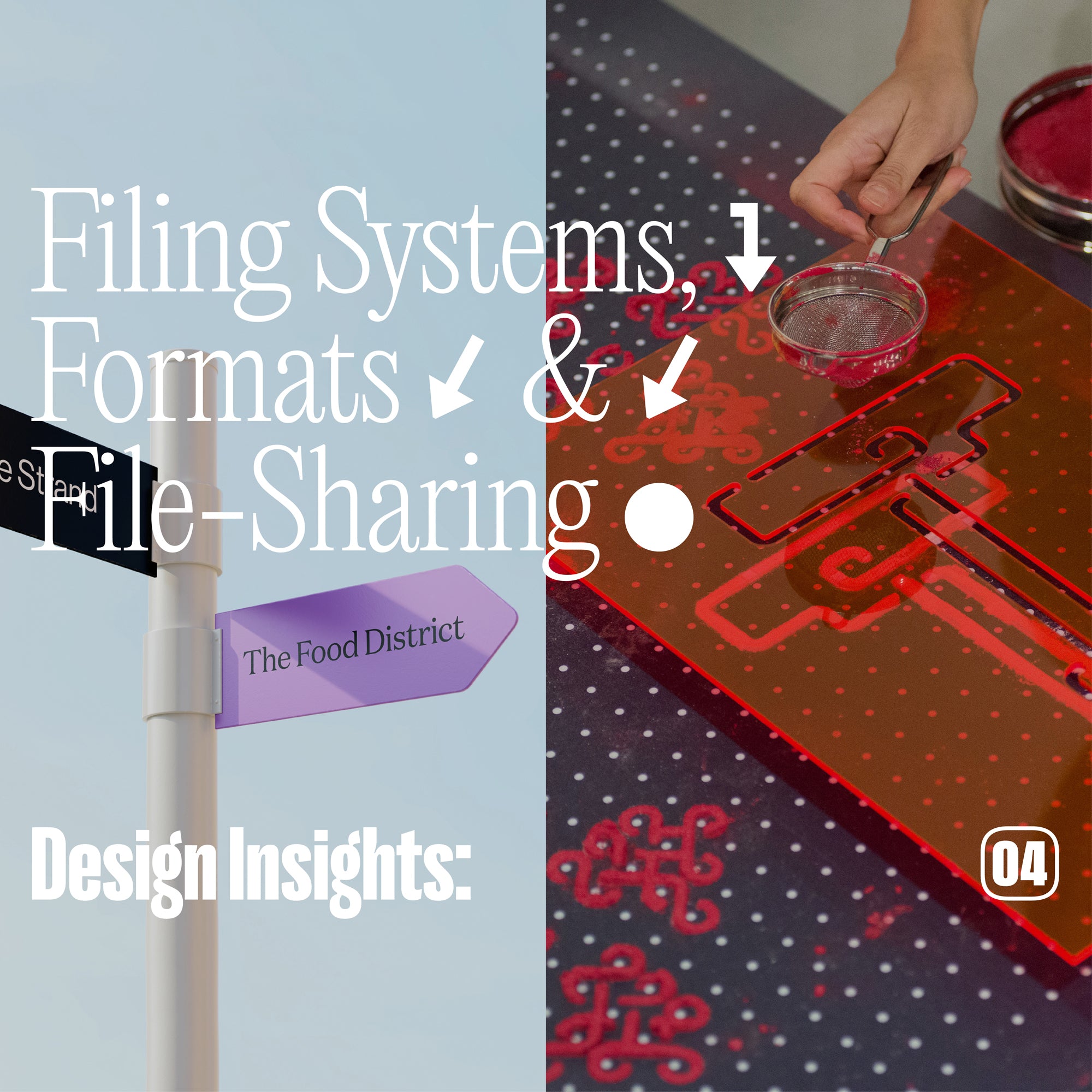 Design Insights: Filing Systems, Formats and File-sharing