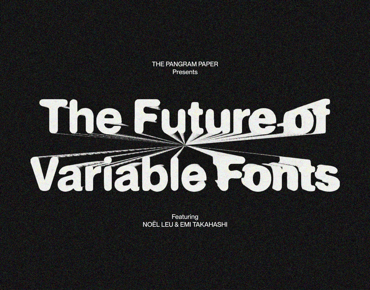 Sentient Variable Font The Future of Variable Fonts – Pangram Pangram Foundry