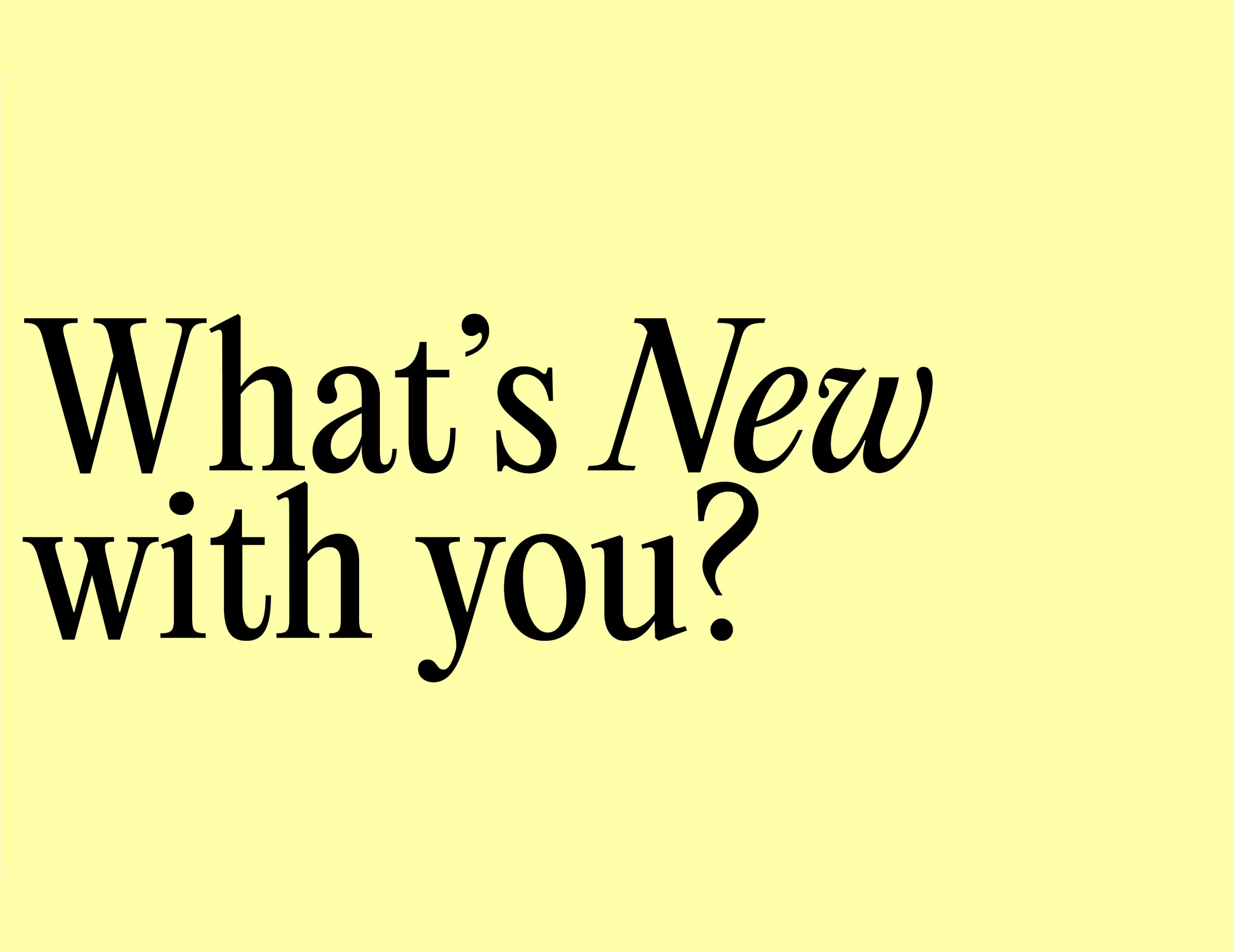 The Best Type Pairings with Editorial New