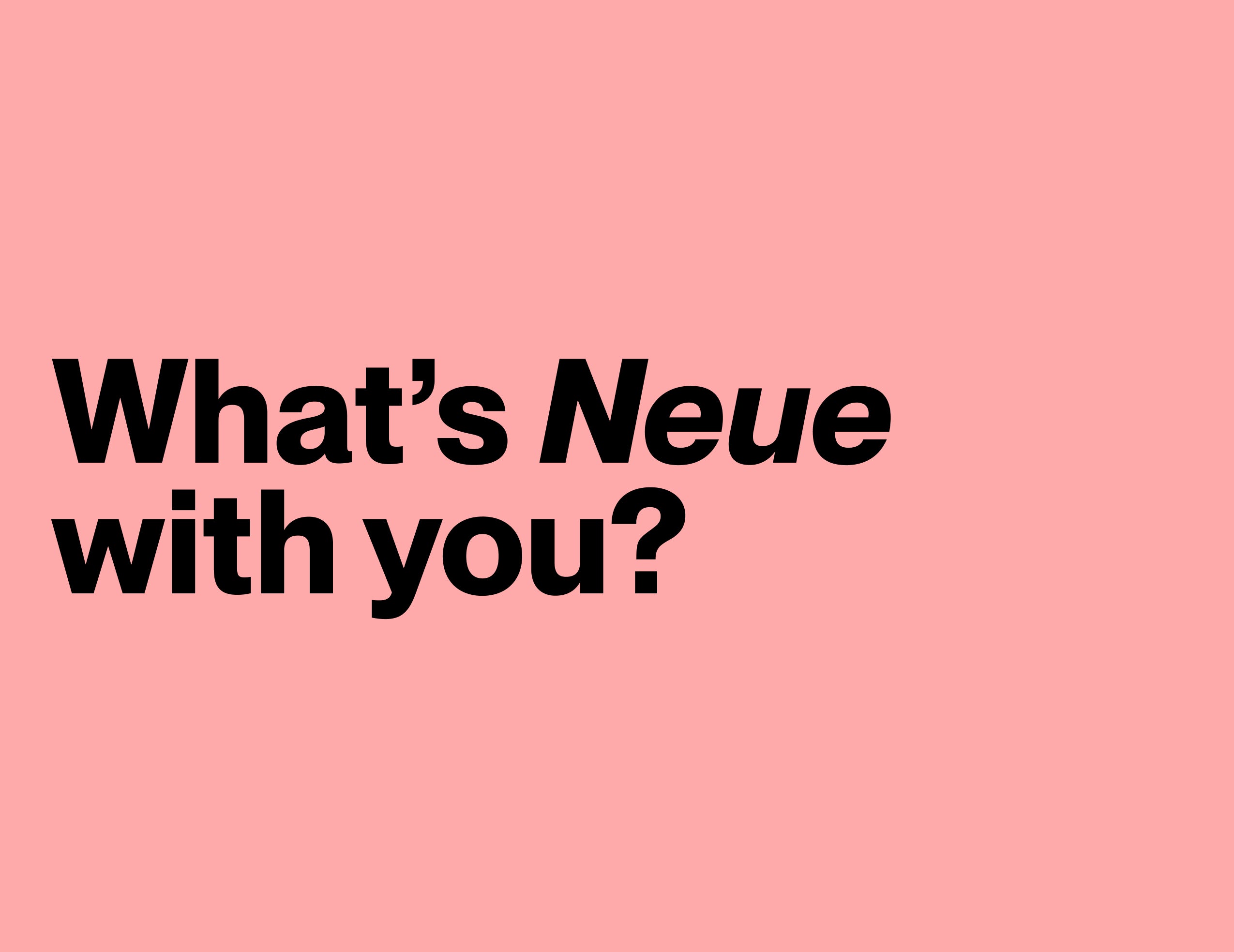 Neue Montreal Type Pairings