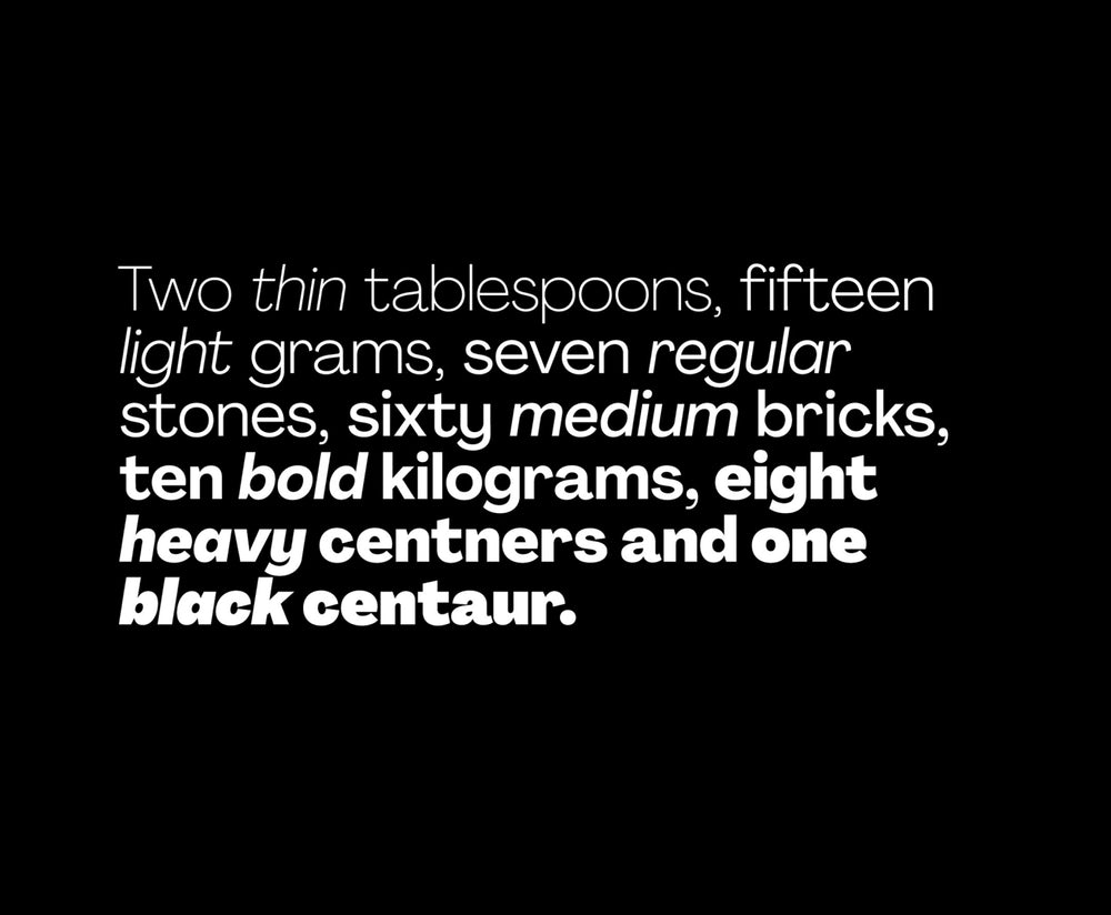 Agrandir Free to Try Font with 74 Styles Pangram Pangram Foundry